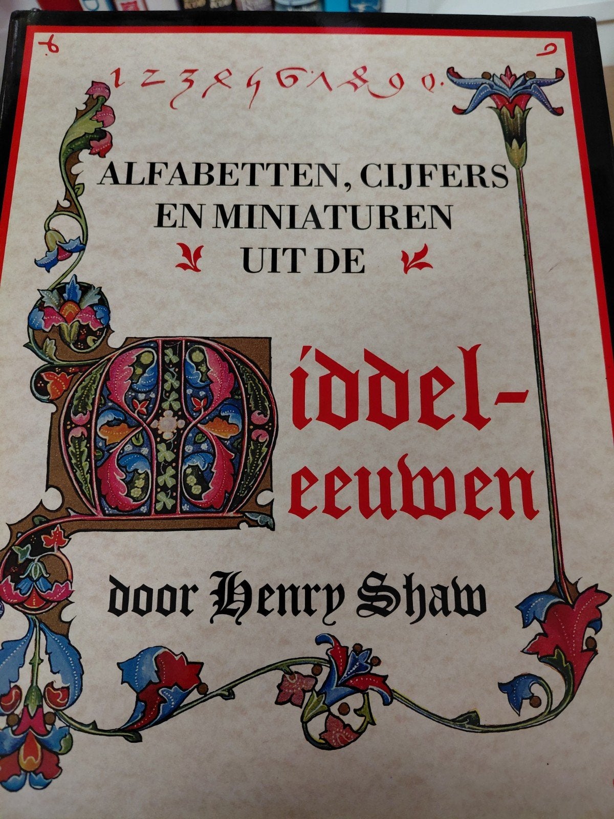 henry shaw alfabetten cijfers en miniaturen uit middeleeuwen, Boeken, Ophalen of Verzenden