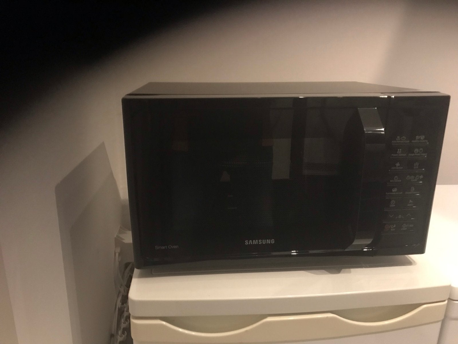 Samsung Combimagnetron MC28H501AK/EF - Z.G.A.N., Ophalen, Combimagnetron, Grill, Zo goed als nieuw