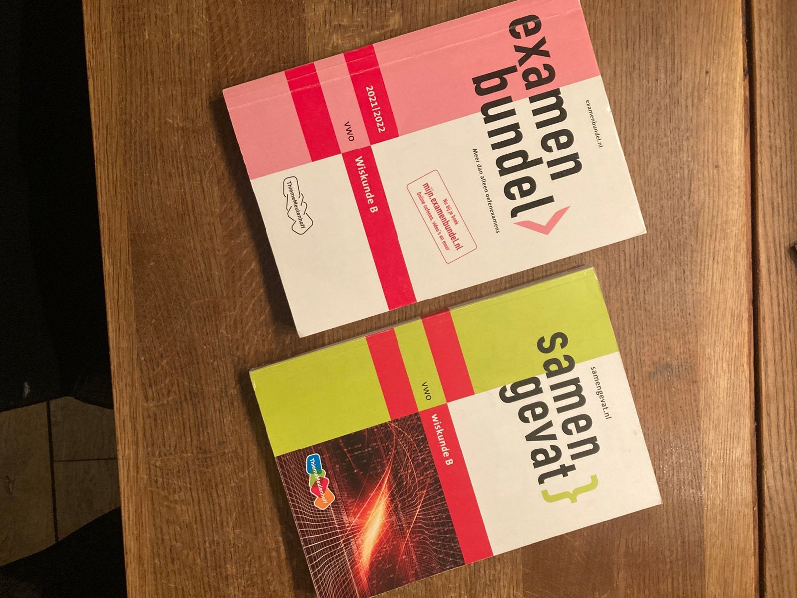 Examen bundel & Samengevat Wiskunde B VWO, Ophalen of Verzenden, Zo goed als nieuw, VWO