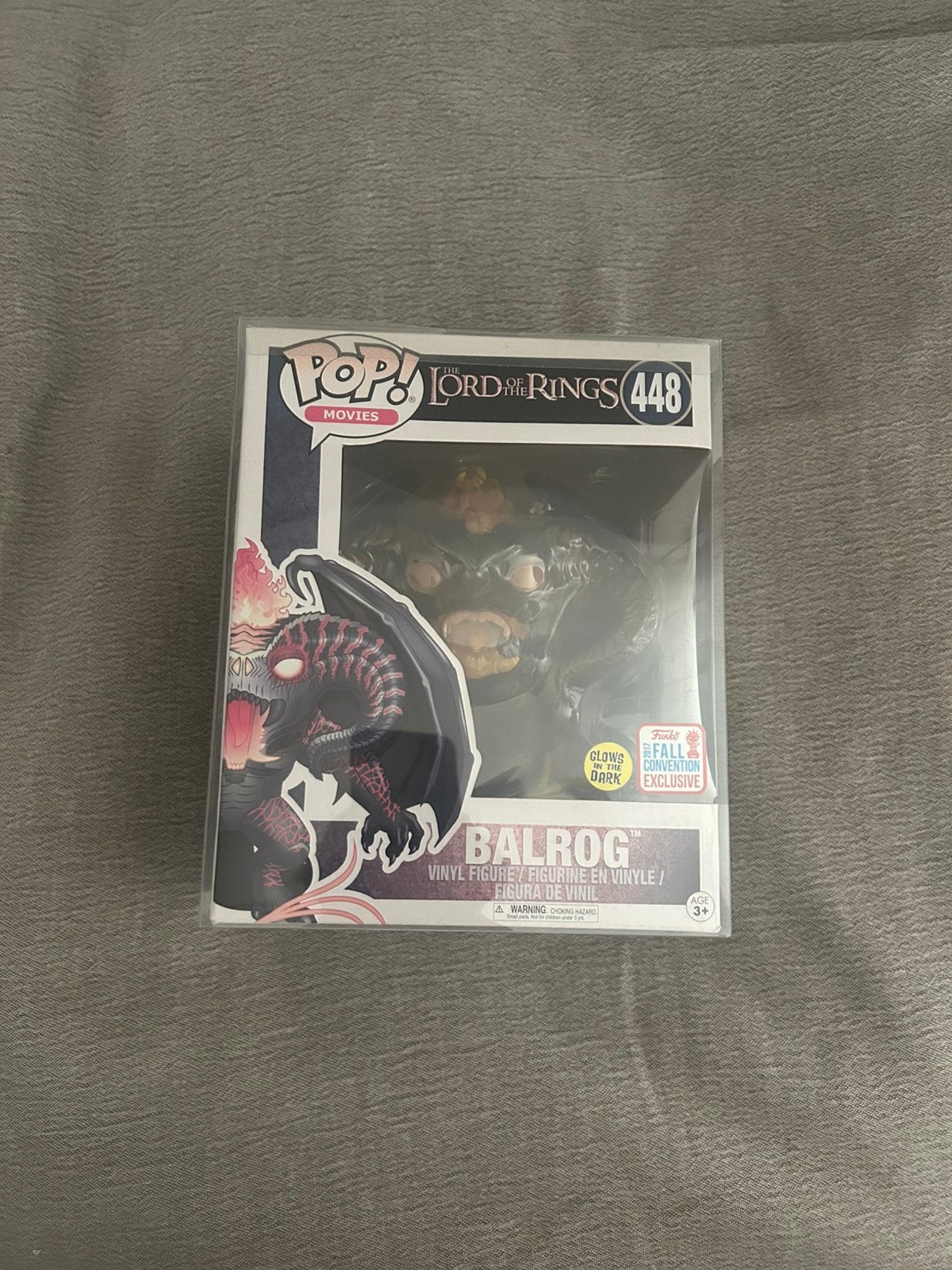 Funko Pop Balrog Glow in the Dark, Ophalen of Verzenden, Zo goed als nieuw