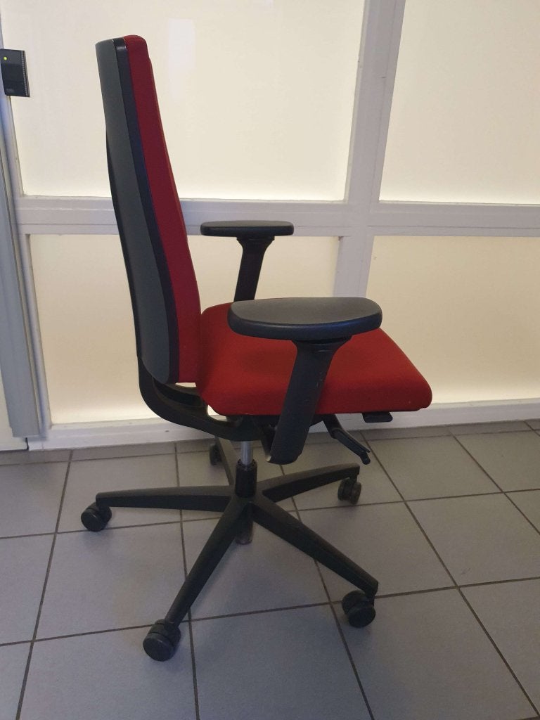 Viasit Linea bureaustoelen, rood, ergonomisch, NPR1813, Huis en Inrichting, Bureaustoelen, Viasit Workspace Designers GmbH, Info@viasit.com