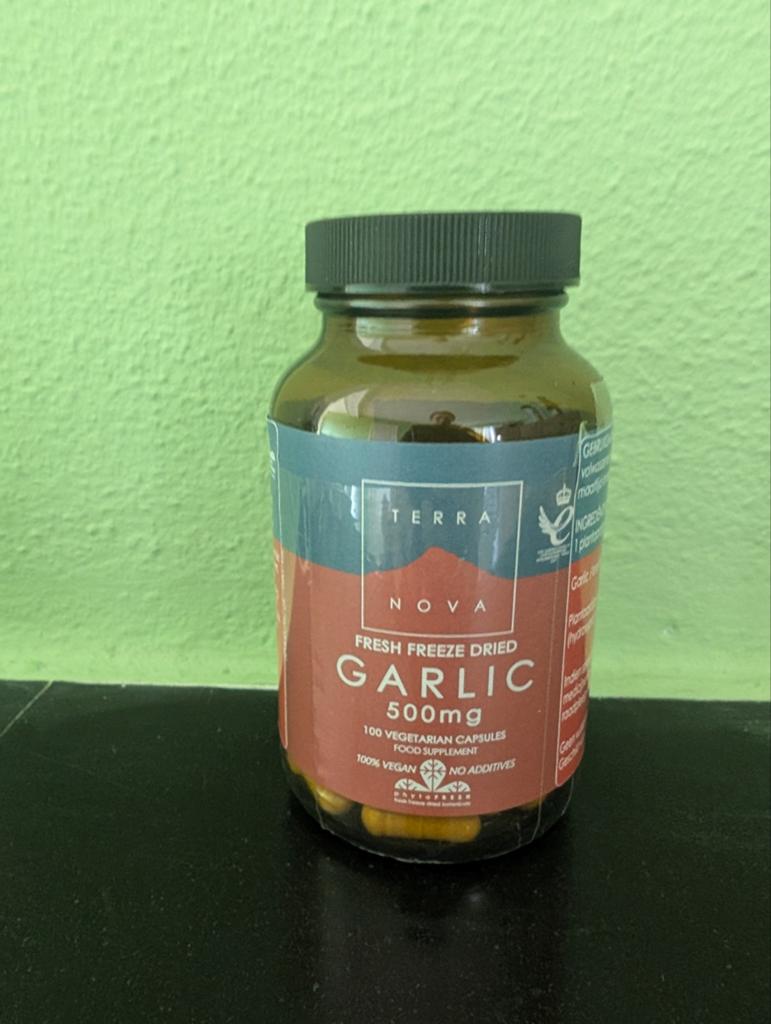 Terra Nova garlic, gevriesdroogde knoflook, Sport en Fitness, Gezondheidsproducten en Wellness, Ophalen of Verzenden, Poeder of Drank