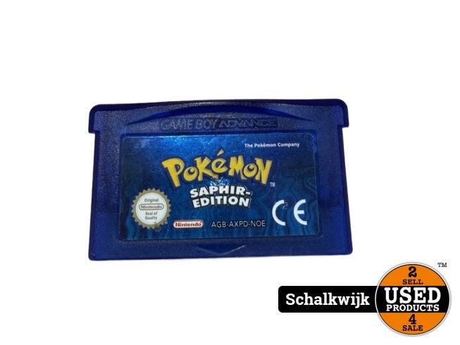 Pokemon Sapphire Duitstalig - Gameboy Advance Game