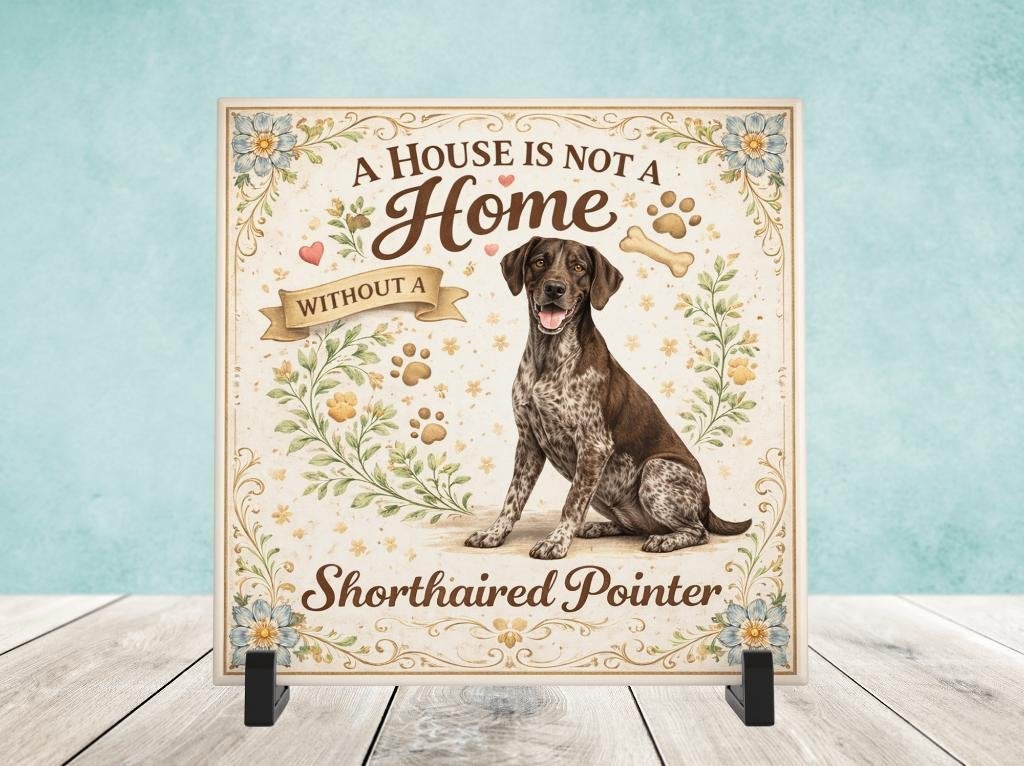 A House is not a Home Without a Shorthaired Pointer - Tegel, Verzenden, Nieuw