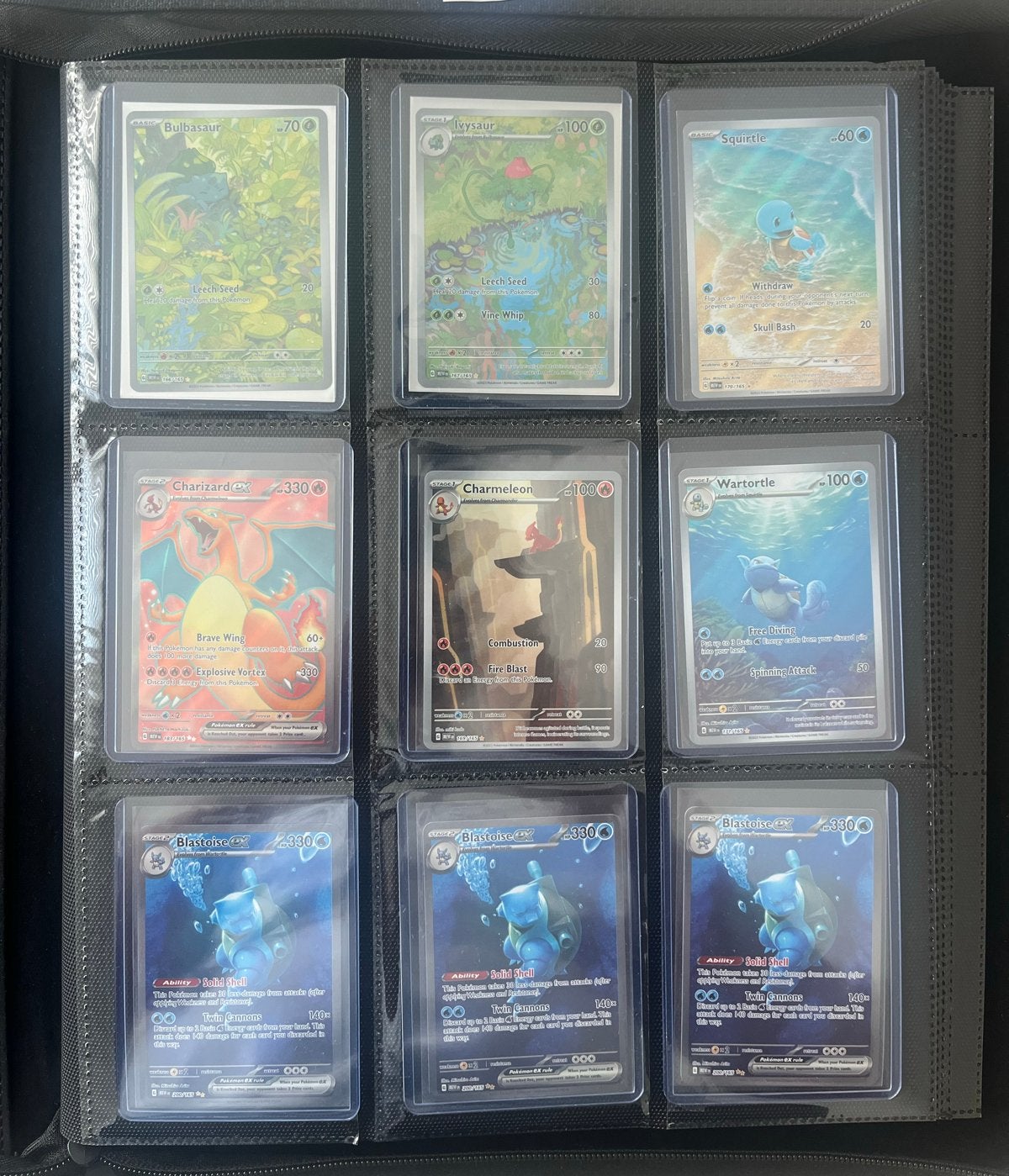 Pokémon Kaarten Collectie - Inc Toploader Binder, Ophalen, Zo goed als nieuw, Meerdere kaarten, Foil
