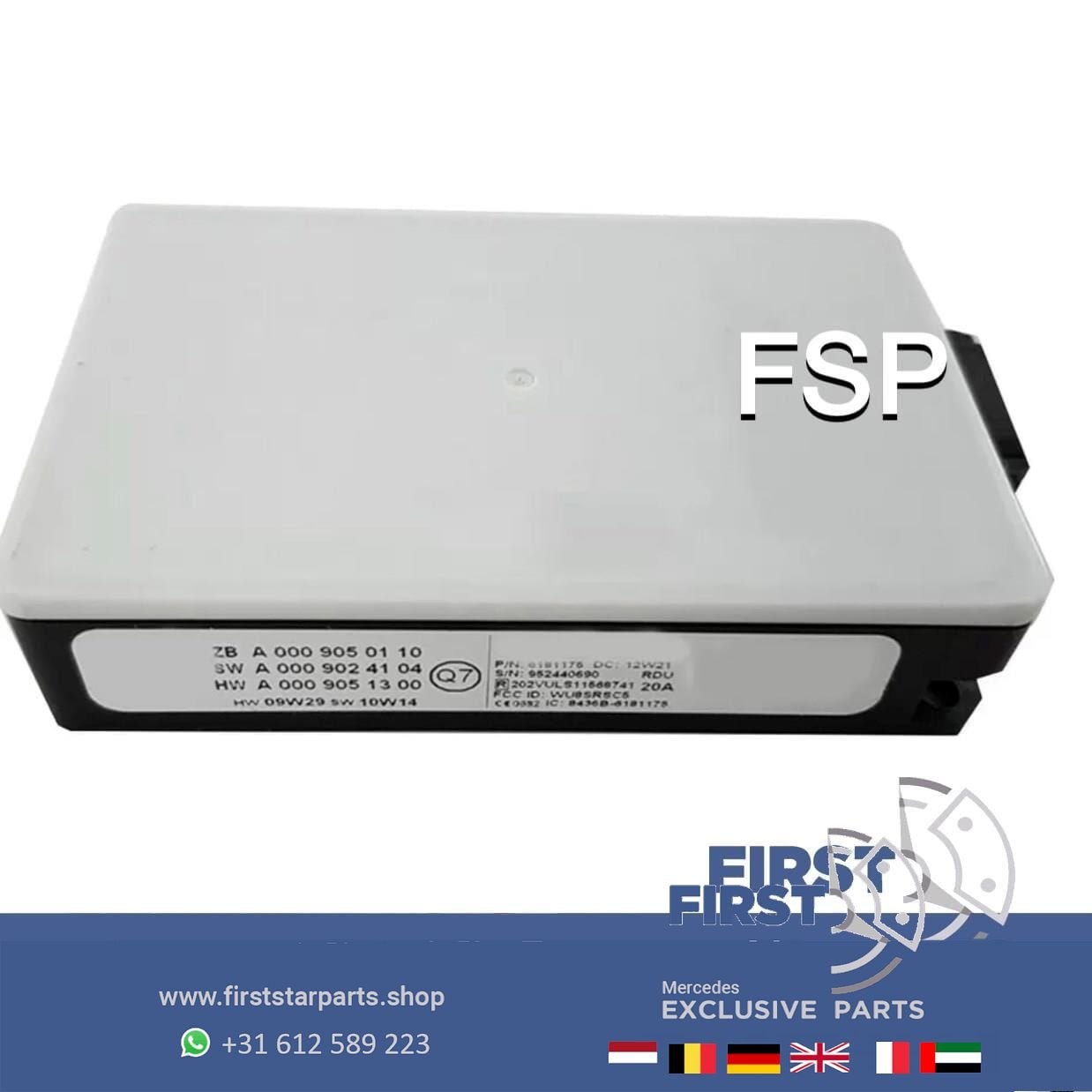 A0009050110 dodehoek radar sensor Mercedes W204 W212 WX2H6 W, Auto-onderdelen, Gebruikt, -, Ophalen of Verzenden, -