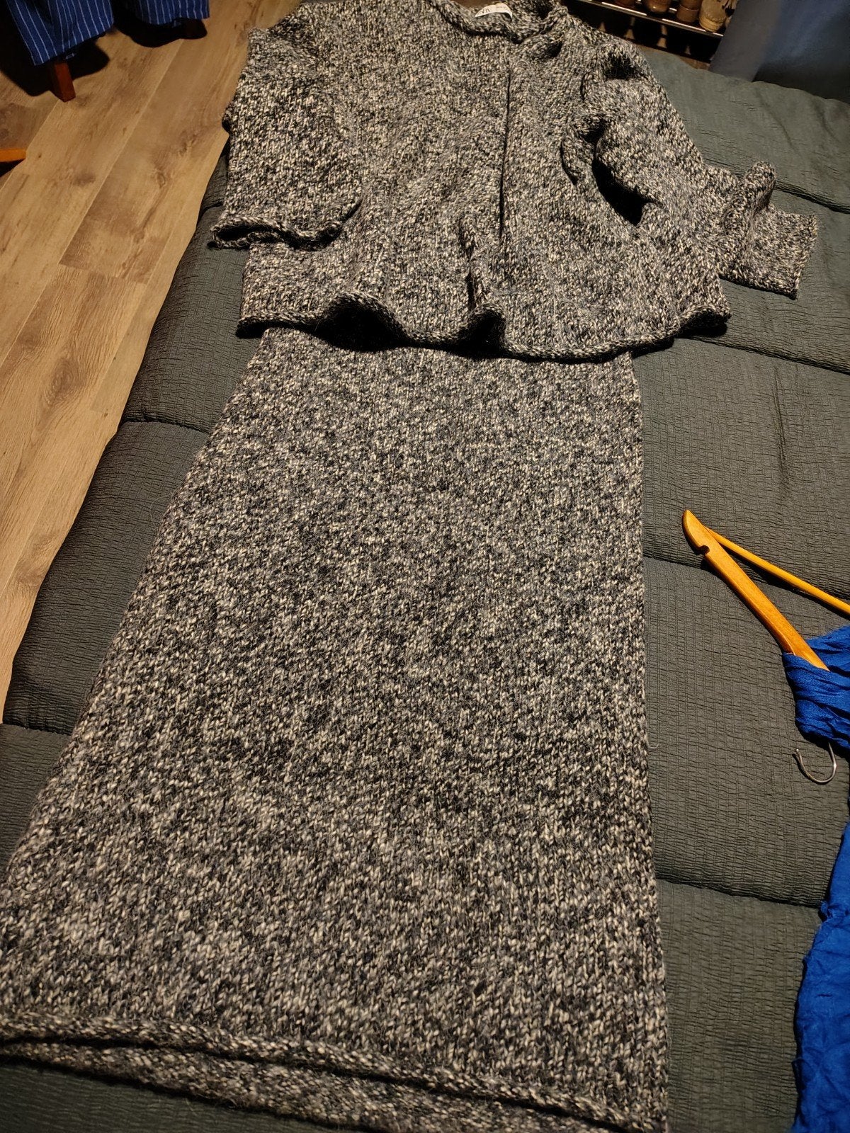 Zara. Maxi rok met oversized trui trui, Kleding | Dames, ZARA, Maat 46/48 (XL) of groter, Zo goed als nieuw, Meerkleurig