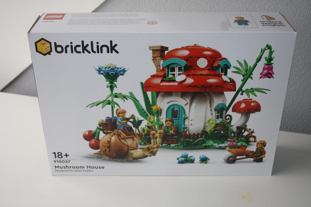 Lego Bricklink Mushroom House nieuw 910037, Lego, Nieuw, Ophalen of Verzenden, Complete set