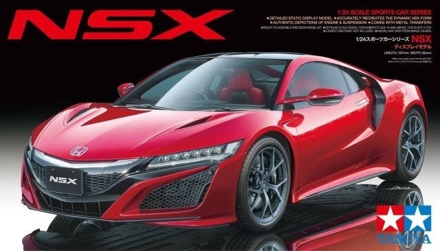 Tamiya 1:24 Honda Nsx 2016, Auto, Verzenden, 1:32 tot 1:50, Nieuw