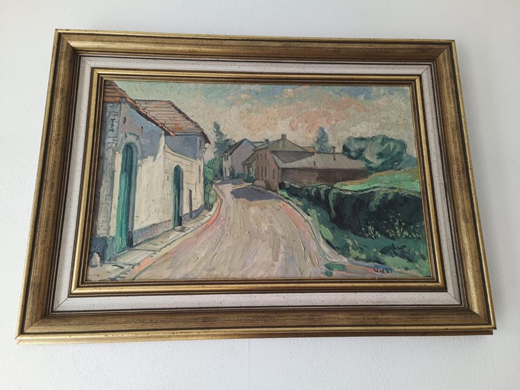 mooi schilderij, Ophalen