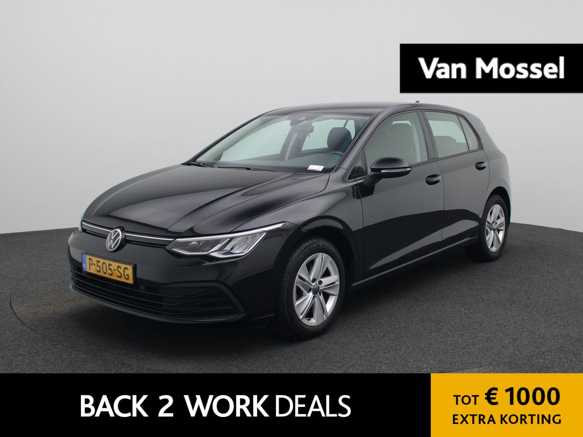 Volkswagen Golf 1.0 TSI Life | Apple Carplay / Android Auto, Voorwielaandrijving, Stof, Gebruikt, Euro 6