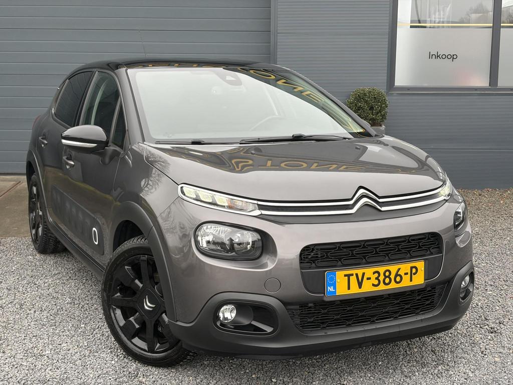 Citroen C3 1.2 PureTech S&S Shine Navi,Camera,110pk,Recent b, Auto's, Citroën, Voorwielaandrijving, 1025 kg, Euro 6, 1199 cc