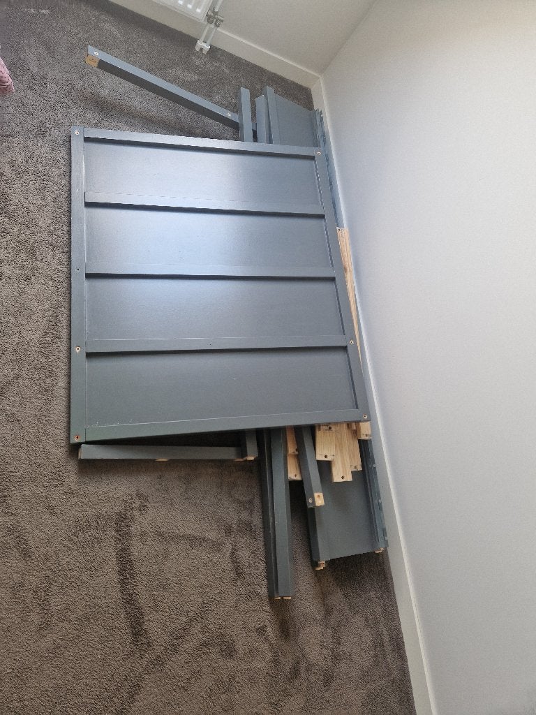 Ikea kura bed, Kinderen en Baby's, Kinderkamer | Bedden, Ophalen, 85 tot 100 cm, Gebruikt, Lattenbodem