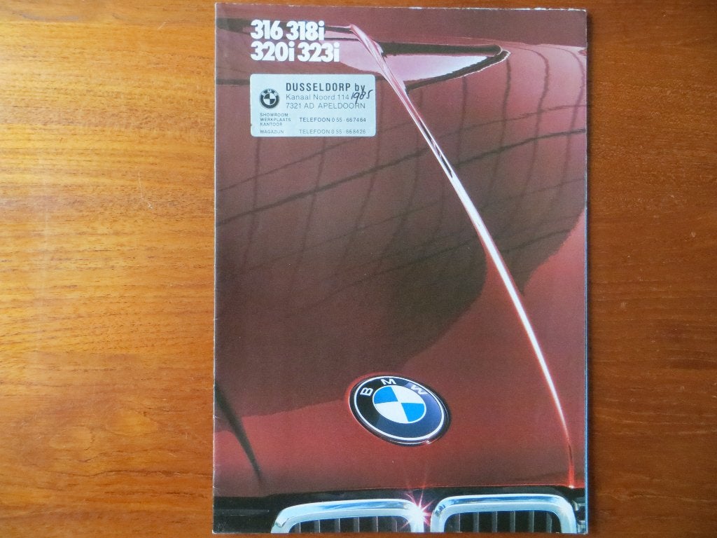 BMW 316 318i 320i 323i (1984), Ophalen of Verzenden, Nieuw, BMW