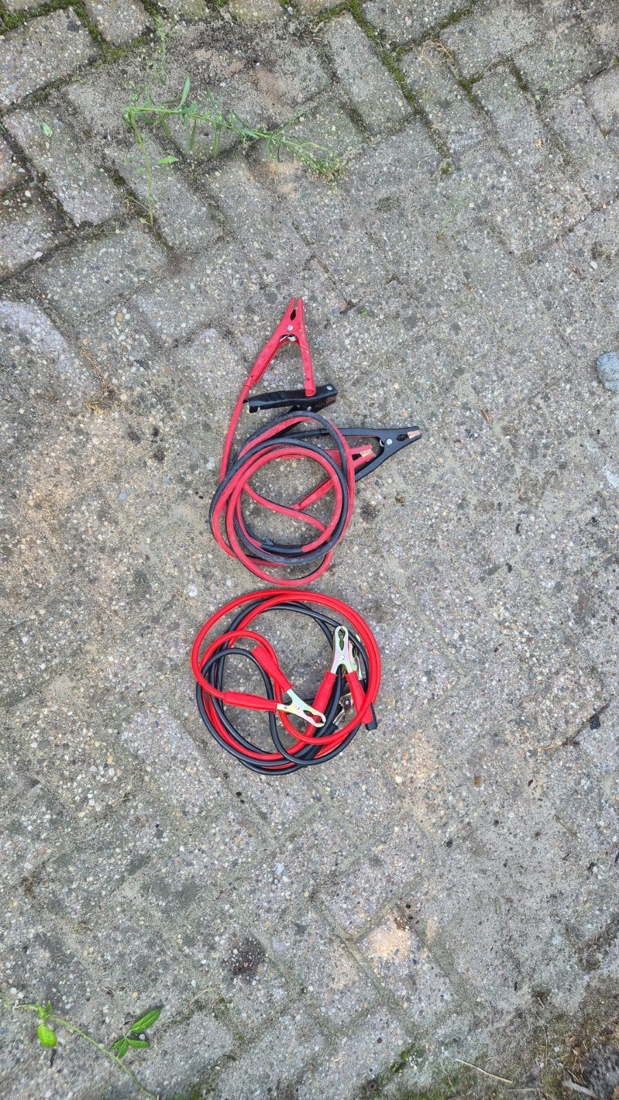 Startkabels voor auto of motor, Ophalen, Gebruikt