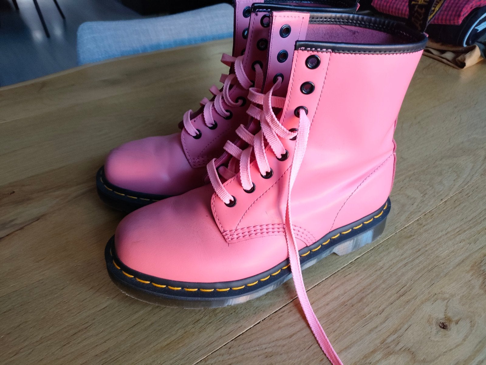 Dr. Martens roze laarzen - Zeer goede staat.maat 38, Lage of Enkellaarzen, Ophalen of Verzenden, Roze, Dr. Martens