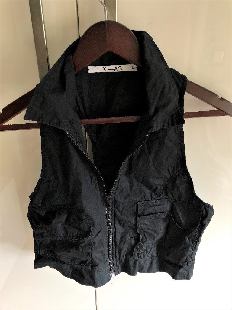 Sport Gilet maat S/M, Kleding | Dames, Ophalen of Verzenden, Zo goed als nieuw, Maat 38/40 (M), Zwart