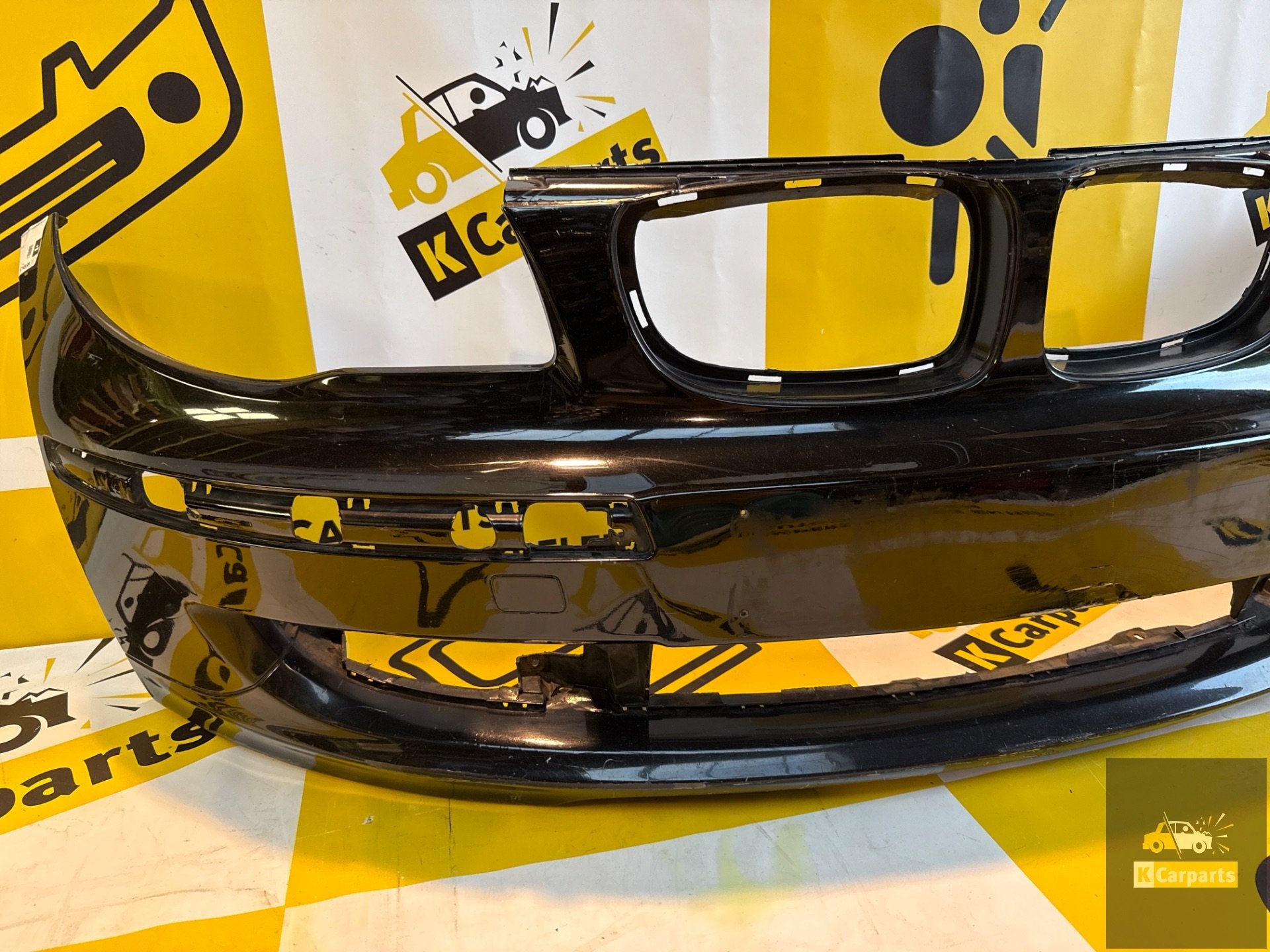 BMW 1 SERIE E87 E81 Zwart voorbumper 2003-2010, Info@fabrikant.eu, Ophalen of Verzenden, Bumper, BMW