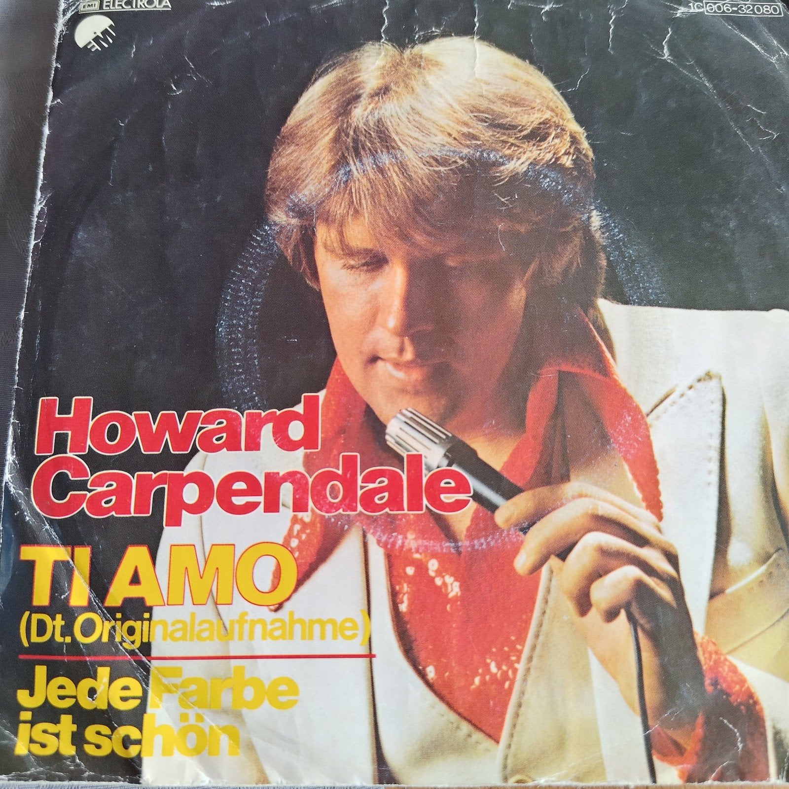 Howard Carpendale - Ti Amo (Dt. Originalaufnahme) Single, Ophalen of Verzenden, Gebruikt, 7 inch