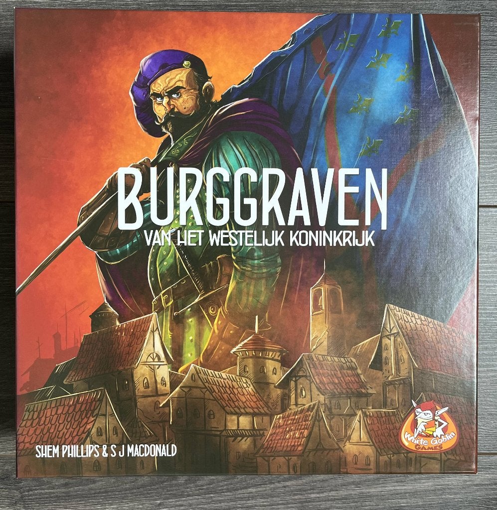 Burggraven, Hobby en Vrije tijd, Gezelschapsspellen | Bordspellen, Een of twee spelers, Ophalen of Verzenden, Zo goed als nieuw