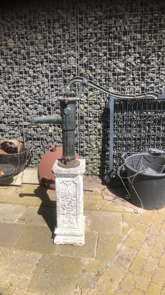 Waterpomp/decoratie, Ophalen, Gebruikt, Gietijzer, Overige typen