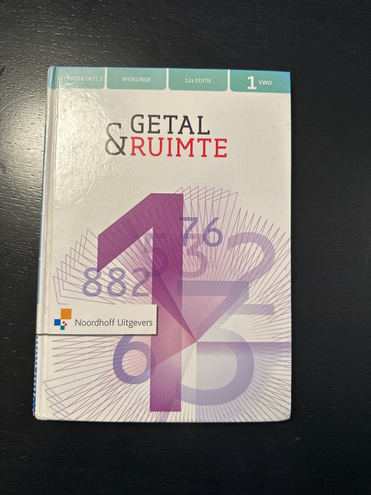 Getal & Ruimte Wiskunde 1 VWO deel 2 (12e editie), Boeken, Schoolboeken, Ophalen of Verzenden, Gelezen, VWO, Wiskunde A