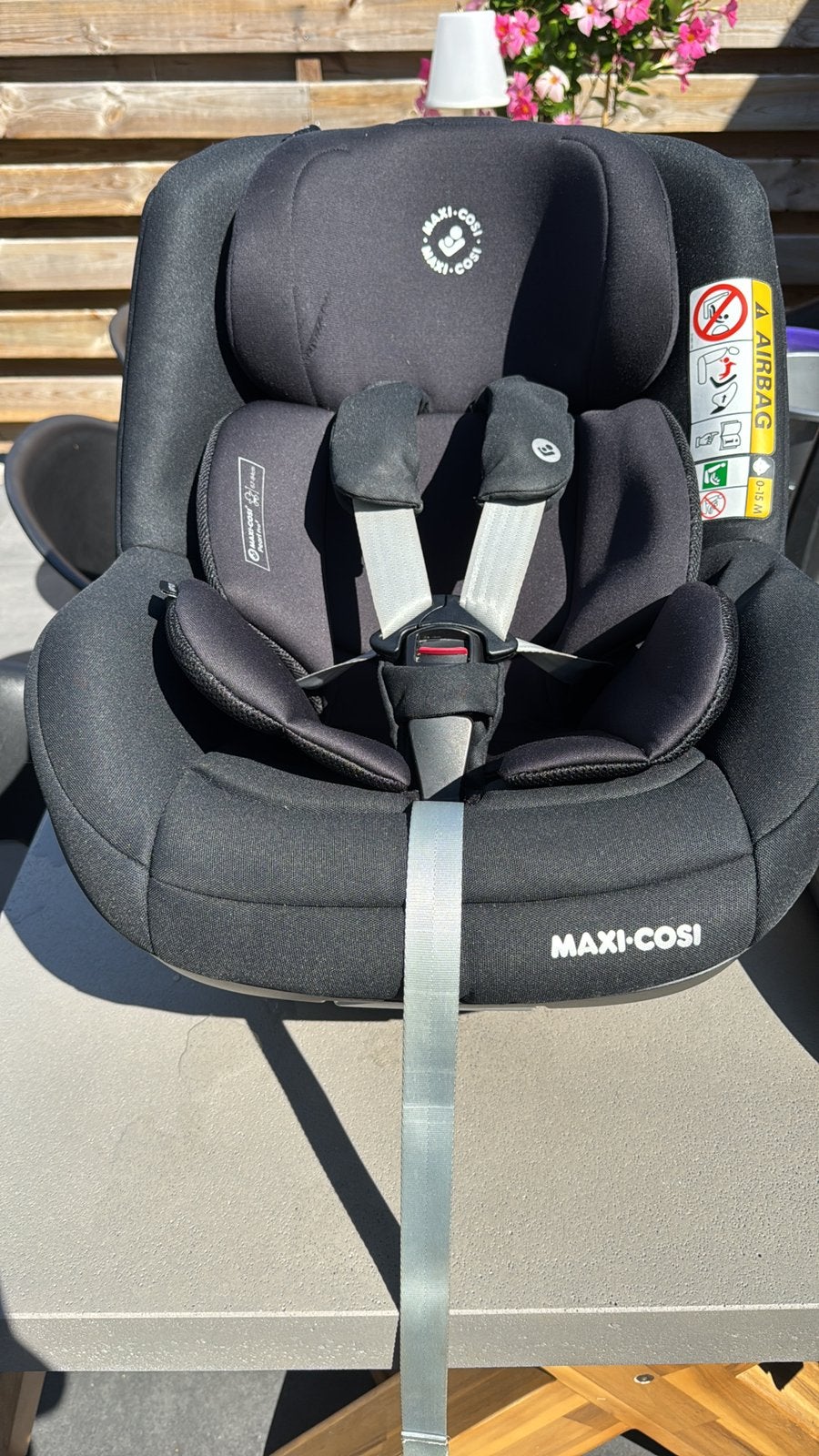 Maxi cosi pearl pro 2 incl easy fix, Ophalen, 9 t/m 18 kg, Zo goed als nieuw, Isofix