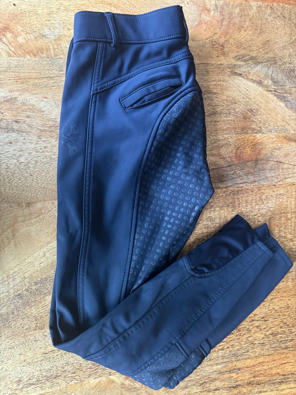 HV Polo winter paardrijbroek donkerblauw - Maat 36, Ophalen, Nieuw, Dressuur, Onderkleding