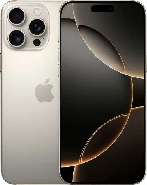 Apple iPhone 16 Pro 128GB Natural Nieuwstaat & Garantie, Telecommunicatie, 128 GB, Apple, Zo goed als nieuw, Grijs