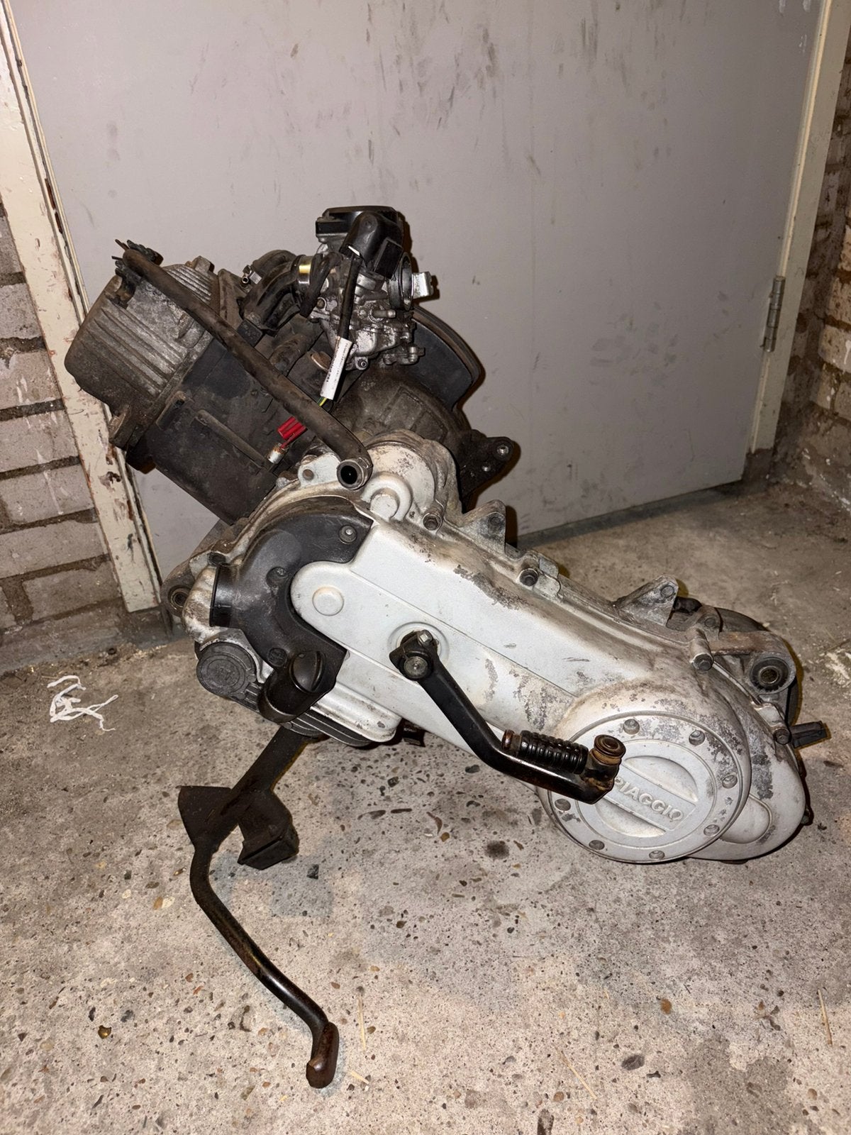 Piaggio/vespa blok 4t 2v, Ophalen, Gebruikt, Blok, Piaggio