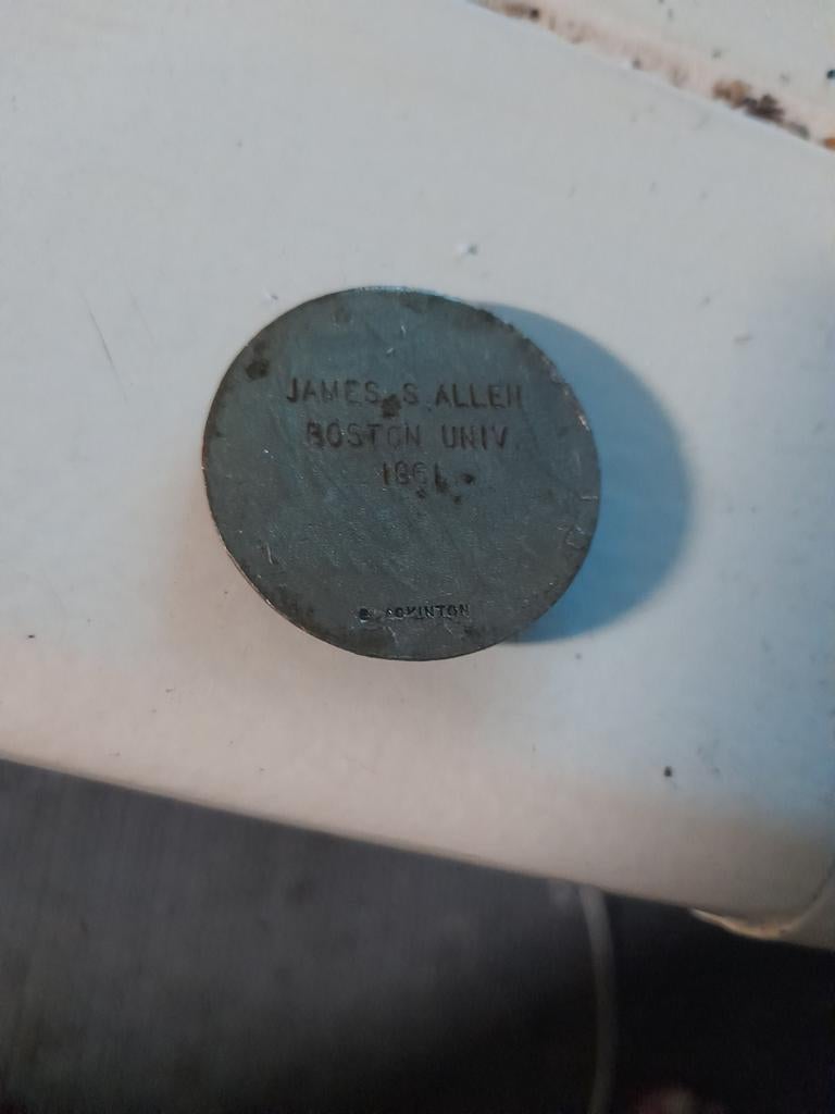 Us navy challenge coin 1961, Verzamelen, Ophalen of Verzenden, Marine, Amerika, Embleem of Badge