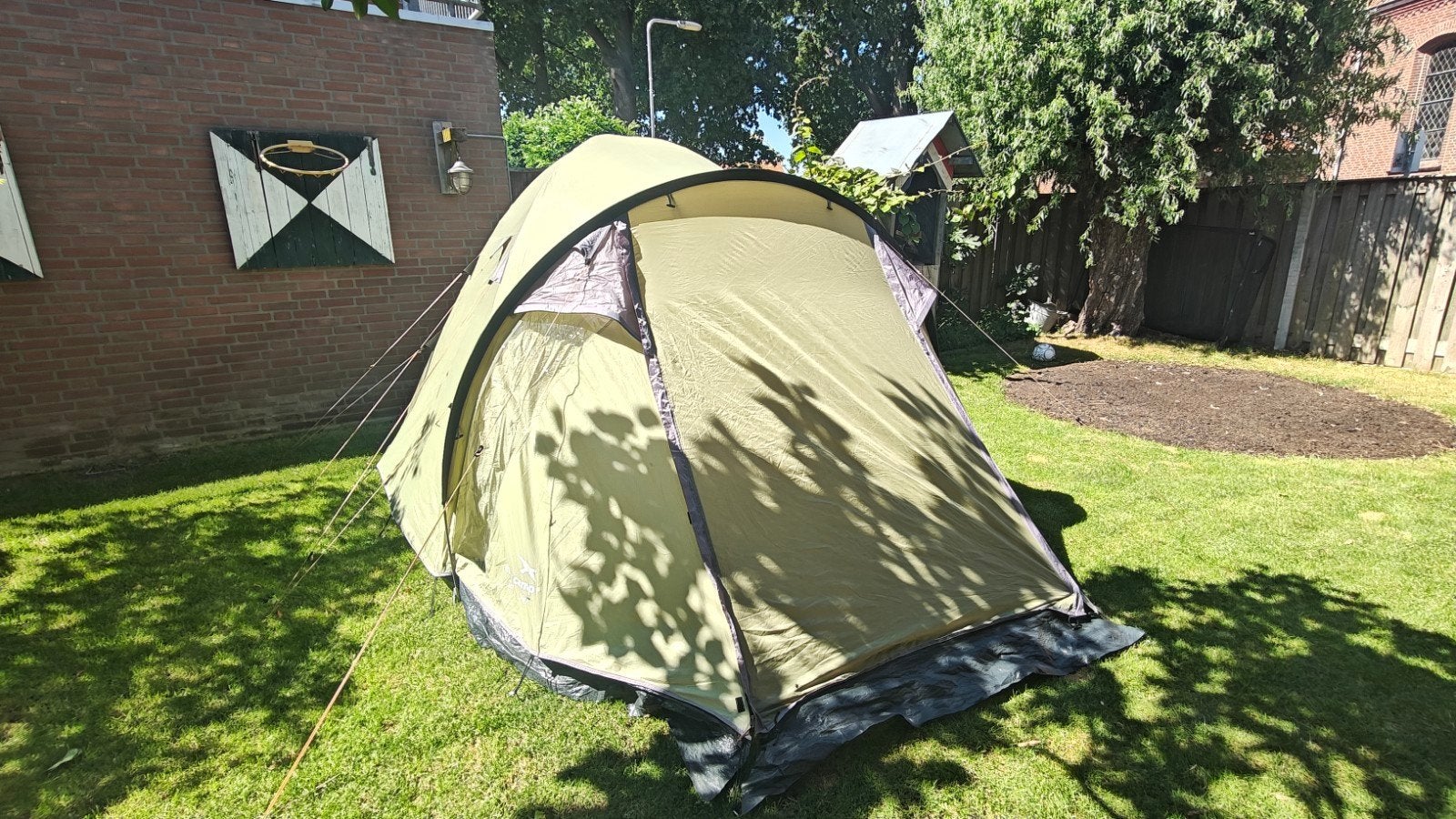 Easy Camp Torino 500 tent - 2 á 3 persoons, Caravans en Kamperen, Ophalen of Verzenden, Gebruikt, Tot en met 3