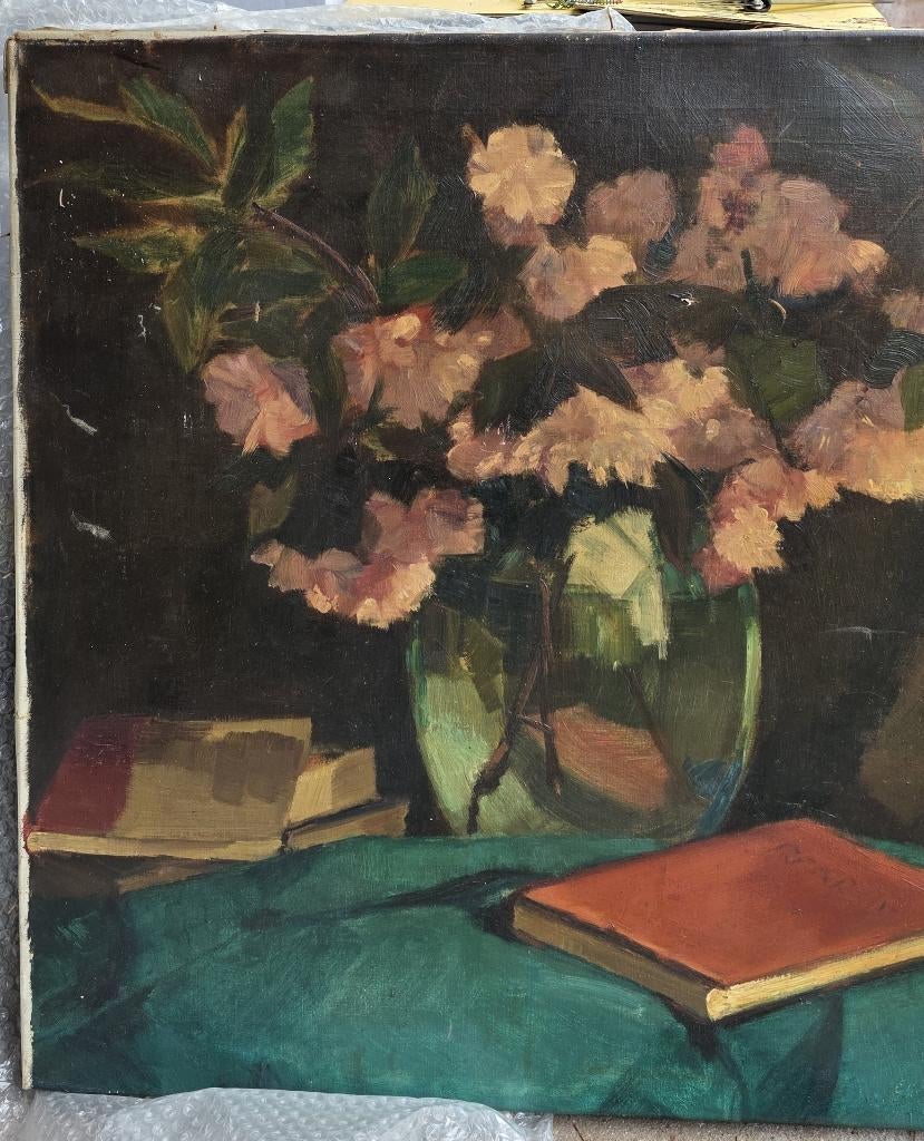 schilderij van E.K.Slijper, Ophalen