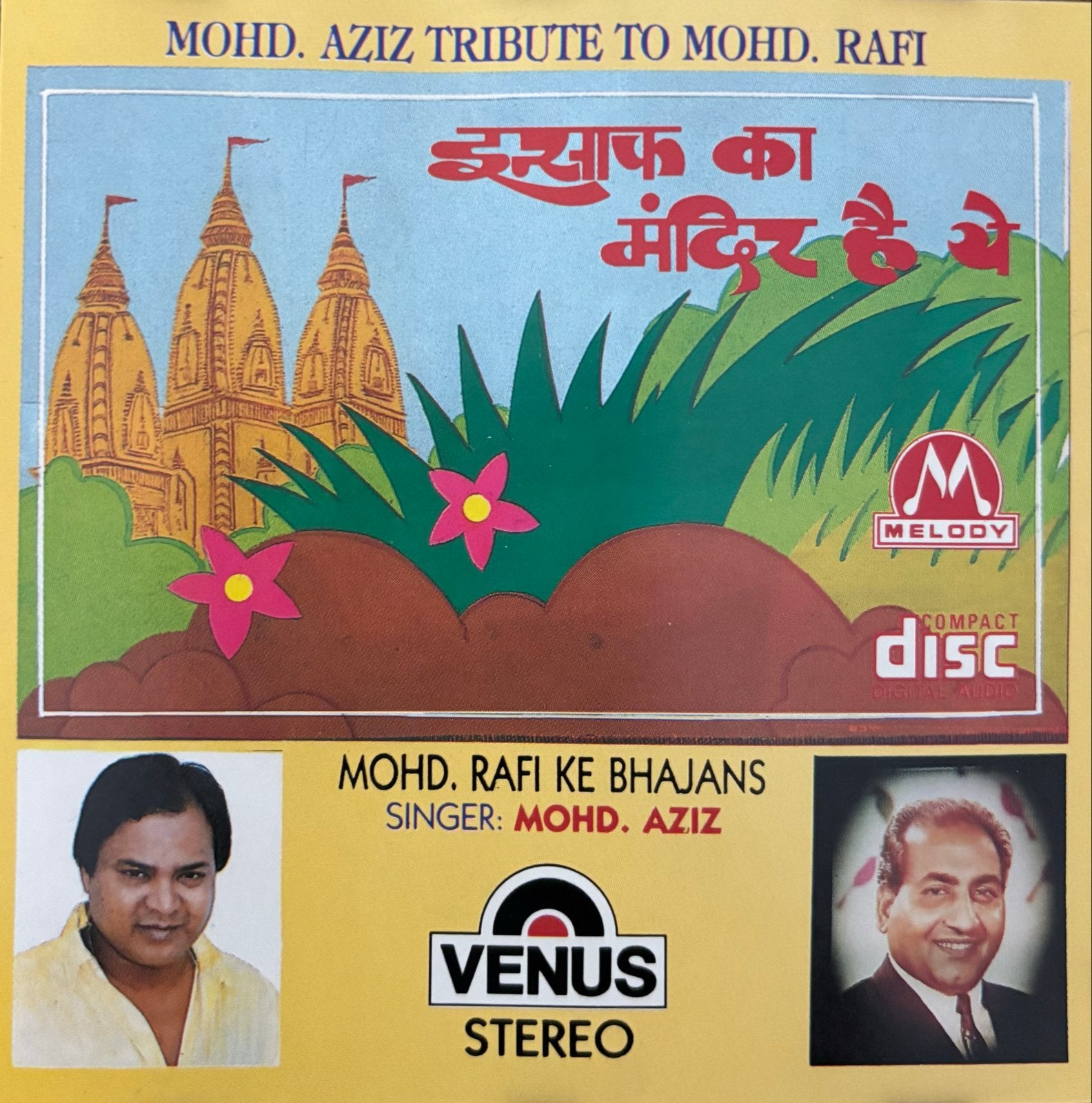 Mohd. Aziz - Tribute to Mohd. Rafi - Insaaf Ka Mandir Hai Ye, Verzenden, Zo goed als nieuw, Album