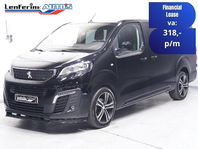 Peugeot Expert 2.0 BlueHDI 180 pk Aut. Dubbel Cabine 2xSchui, Auto's, Bestelauto's, Stof, Gebruikt, 4 cilinders, 2000 kg