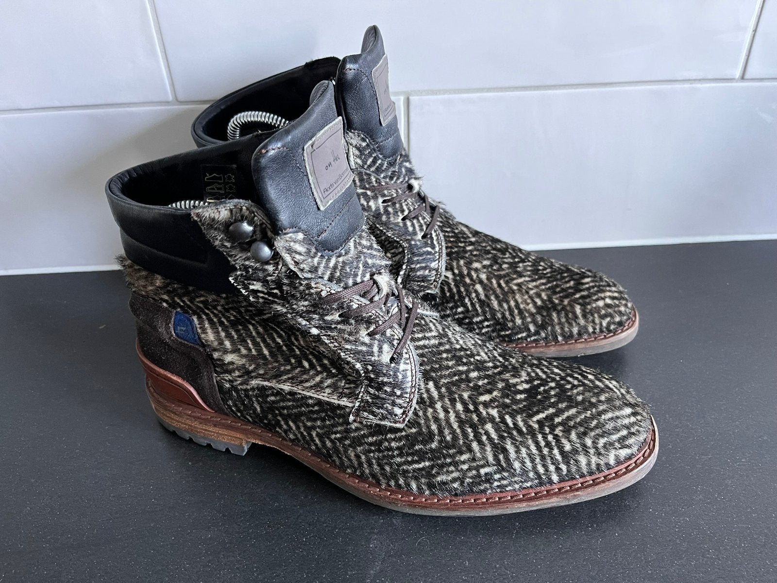 Floris van Bommel herenschoenen maat 6.5 / 40 H, Kleding | Heren, Floris van Bommel, Overige kleuren, Ophalen of Verzenden, Zo goed als nieuw