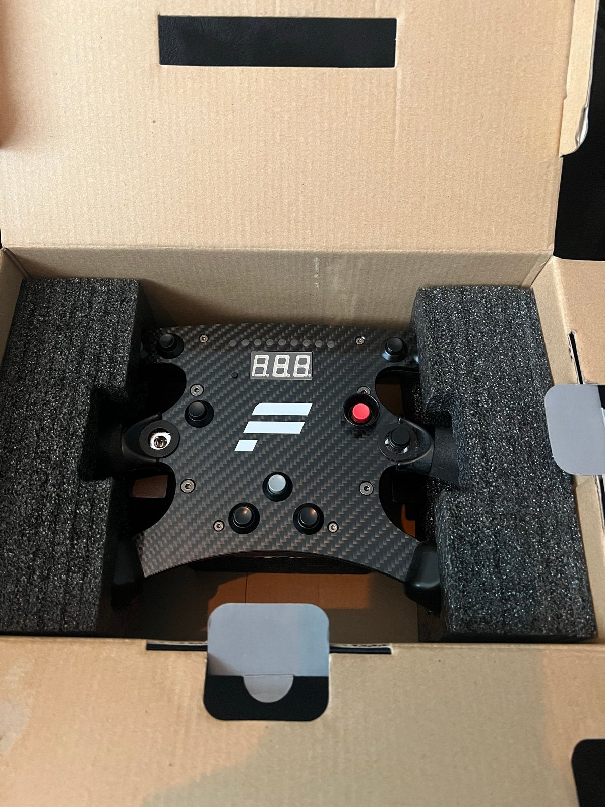 Fanatec ClubSport Formula Carbon Stuur - Mist Joystick Knopj, Ophalen, Overige merken, Gebruikt