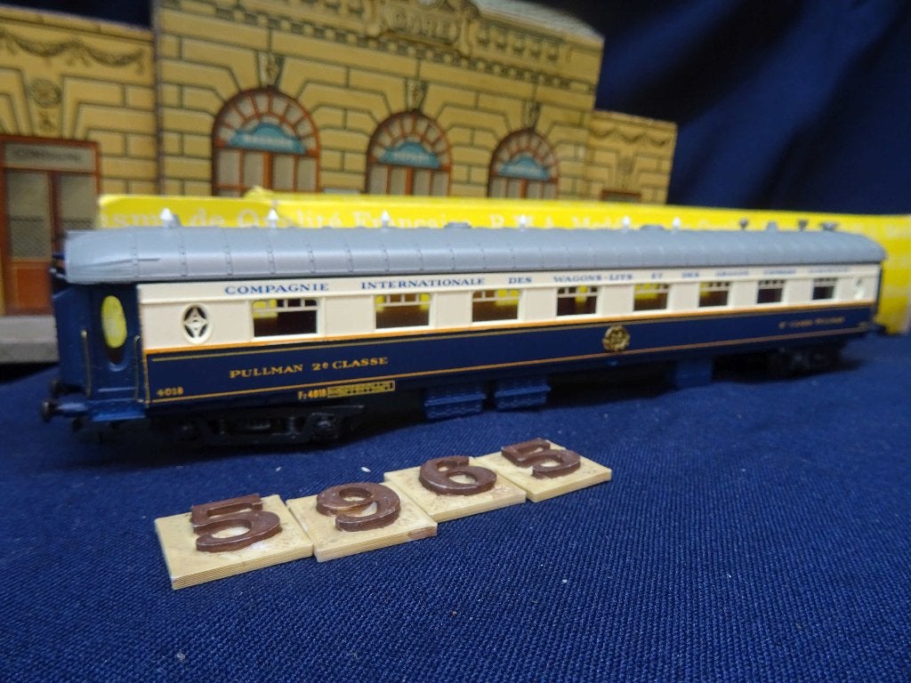 5965=R.M.A. Pullman 2e classe voiture, wagon 4018.     89, Overige merken, Gelijkstroom, Wagon, Ophalen of Verzenden