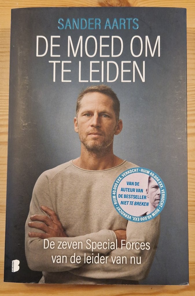 De Moed om te Leiden - Sander Aarts, Ophalen, Sander Aarts, Nieuw, Nederland
