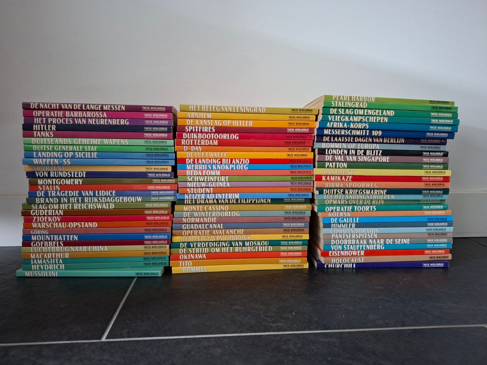 Bibliotheek van de Tweede Wereldoorlog - Complete set (82), Boeken, Ophalen of Verzenden, Tweede Wereldoorlog, Zo goed als nieuw
