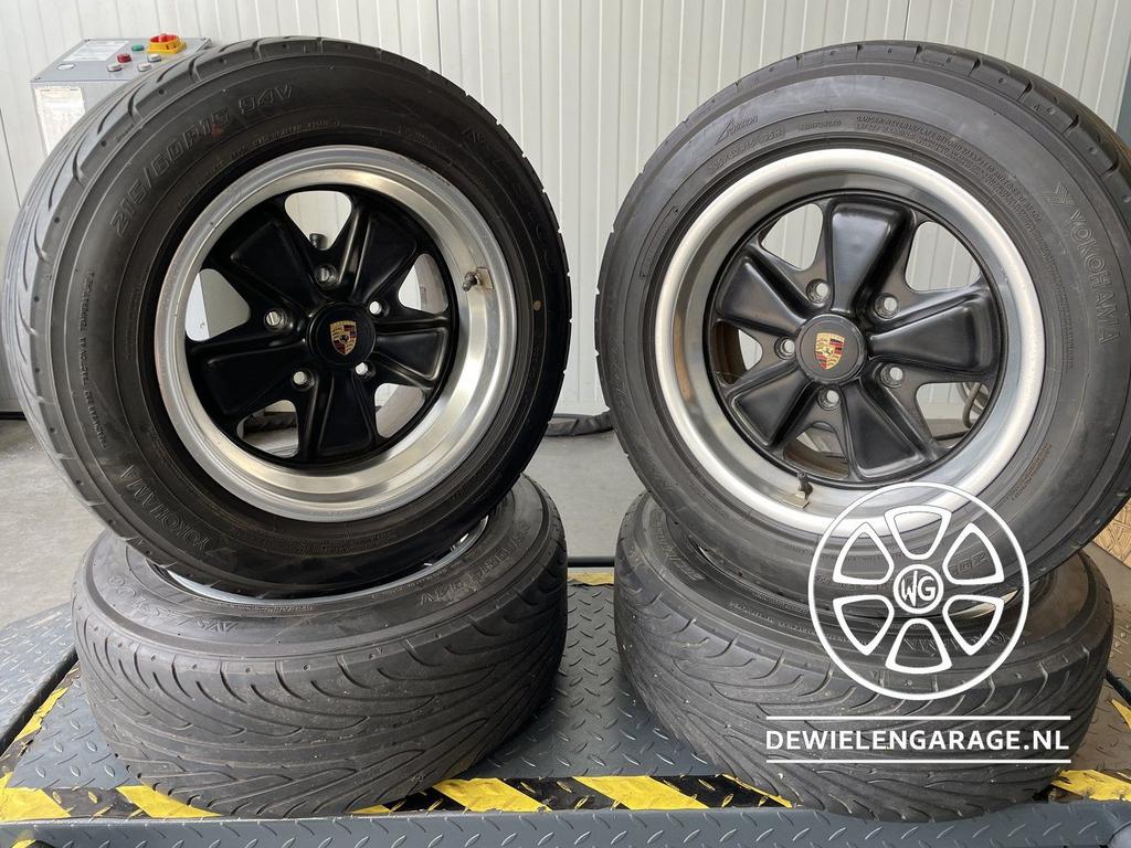Porsche 911 Fuchs Velgen Origineel 15 inch 7J 8J 15x7 en 15x, Ophalen, Gebruikt, -, -