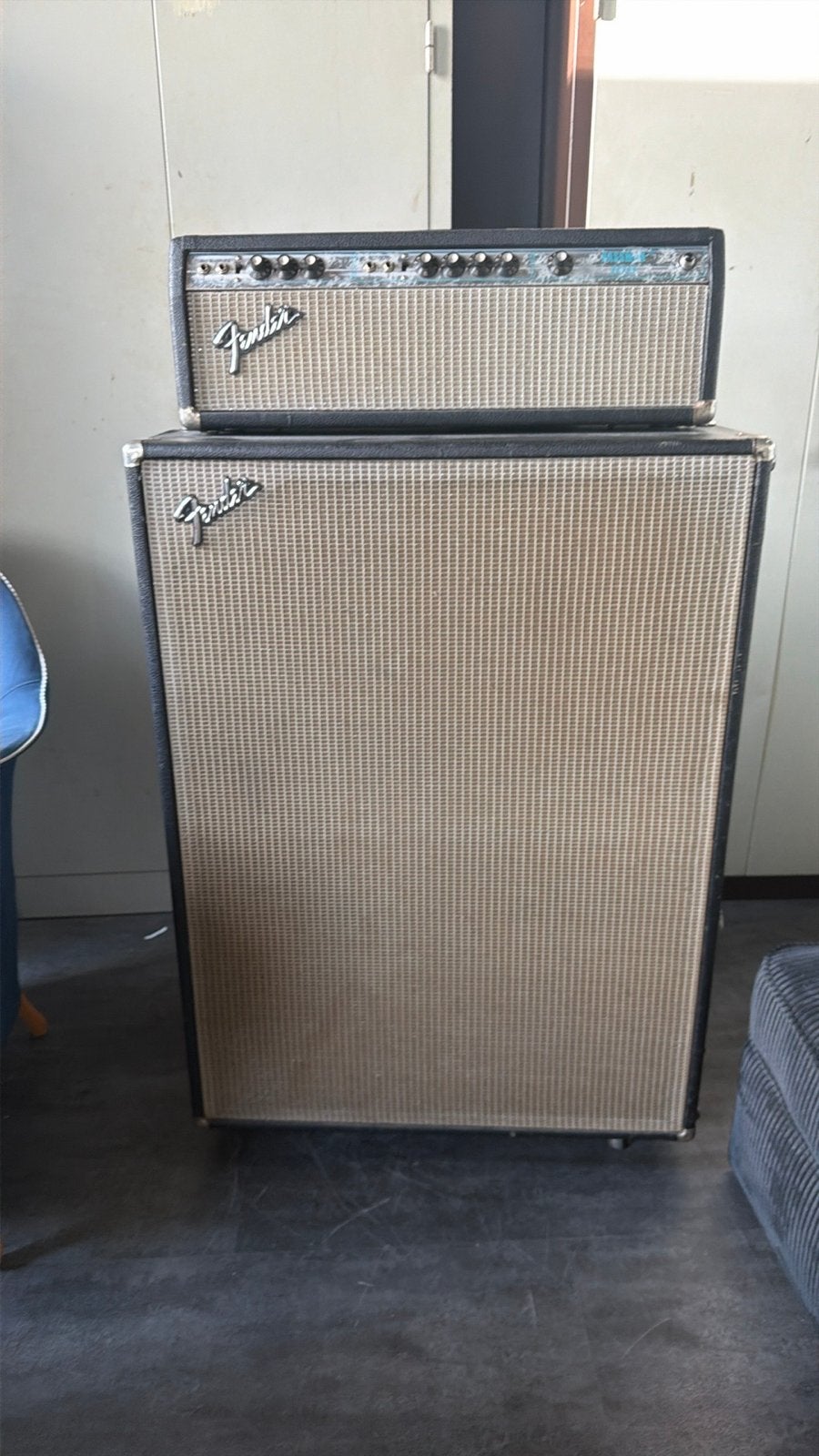 Fender Bassman versterker en cabinet, Muziek en Instrumenten, Versterkers | Bas en Gitaar, Ophalen of Verzenden, Gebruikt, Gitaar