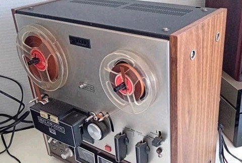 Akai GX-210D Bandrecorder - Vintage Audio, Ophalen of Verzenden, Bandrecorder, Met banden