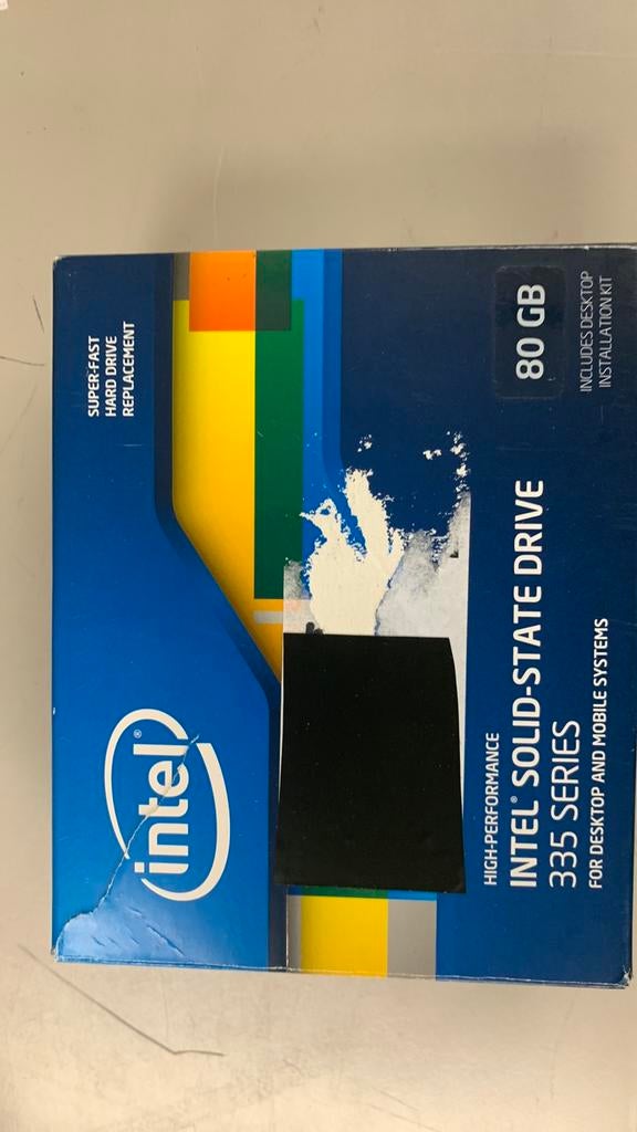 Inter SSD 80GB(nieuw), Ophalen of Verzenden, Nieuw