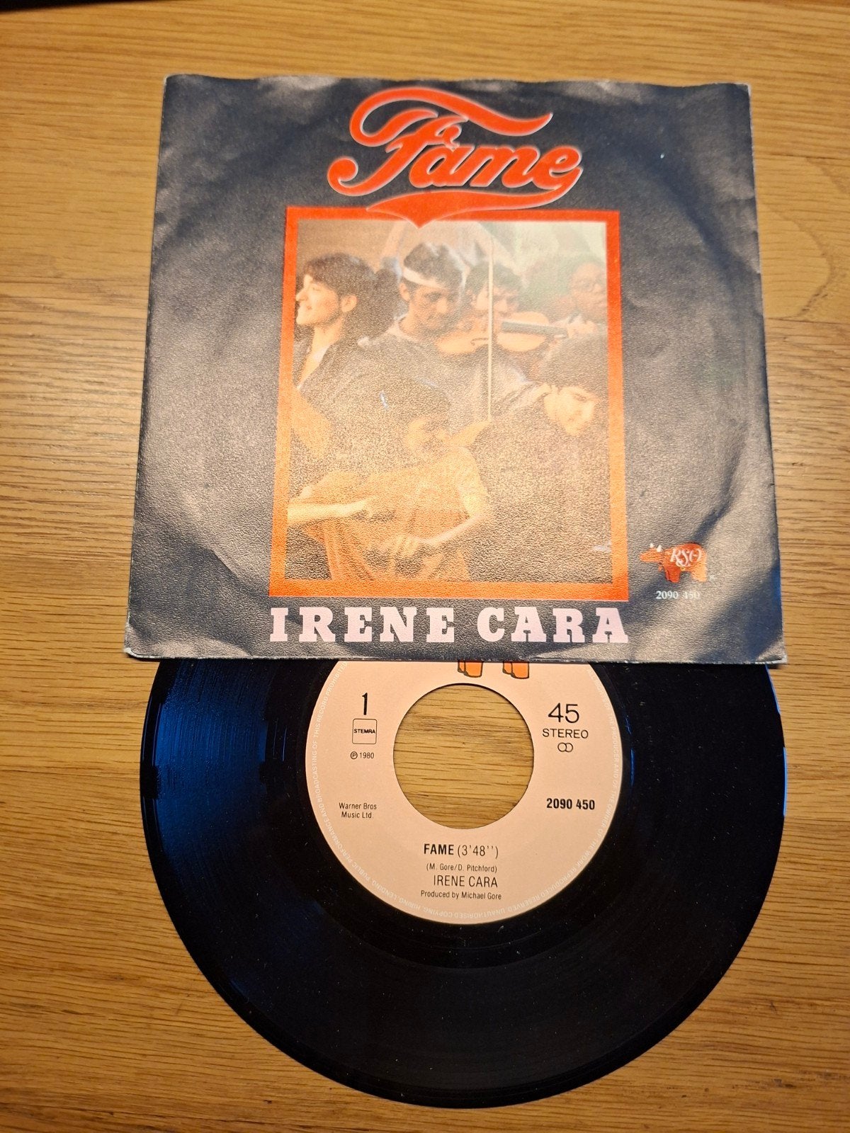 Irene Cara - Fame (Vinyl Single, 1980), Gebruikt, 7 inch, Ophalen of Verzenden, Pop