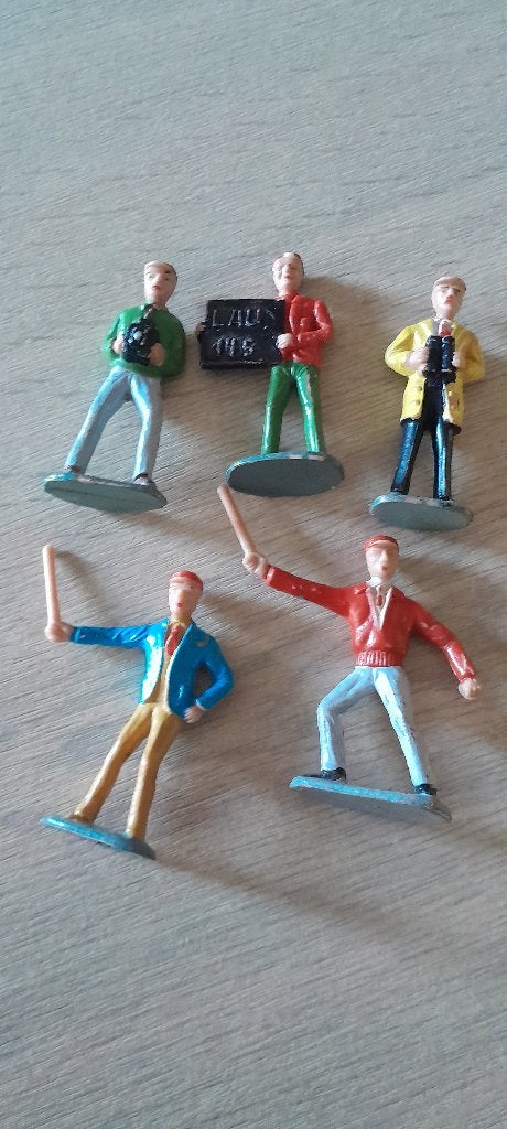Carrera poppetjes  5x, Ophalen, Gebruikt, Onderdelen, Carrera
