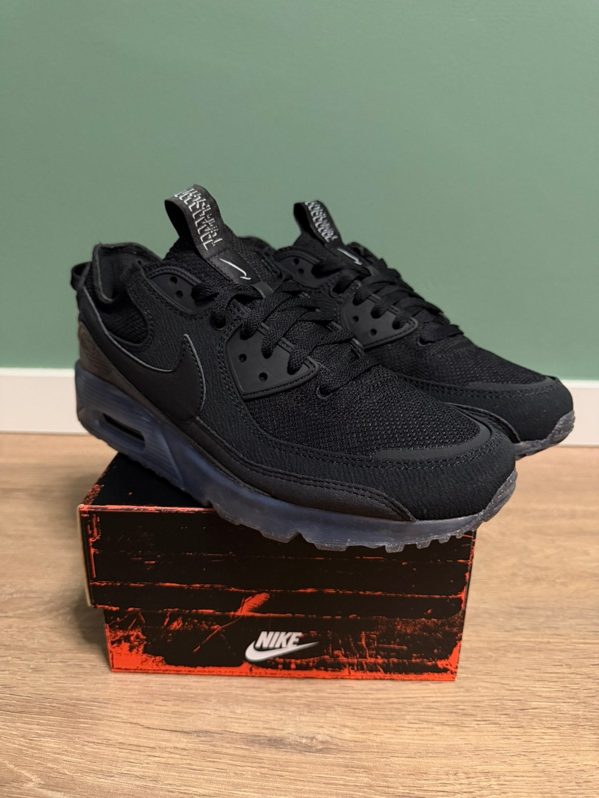 Nike Air Max Terrascape 90 Zwart maat 44, Zwart, Nieuw, Ophalen of Verzenden, Sneakers of Gympen