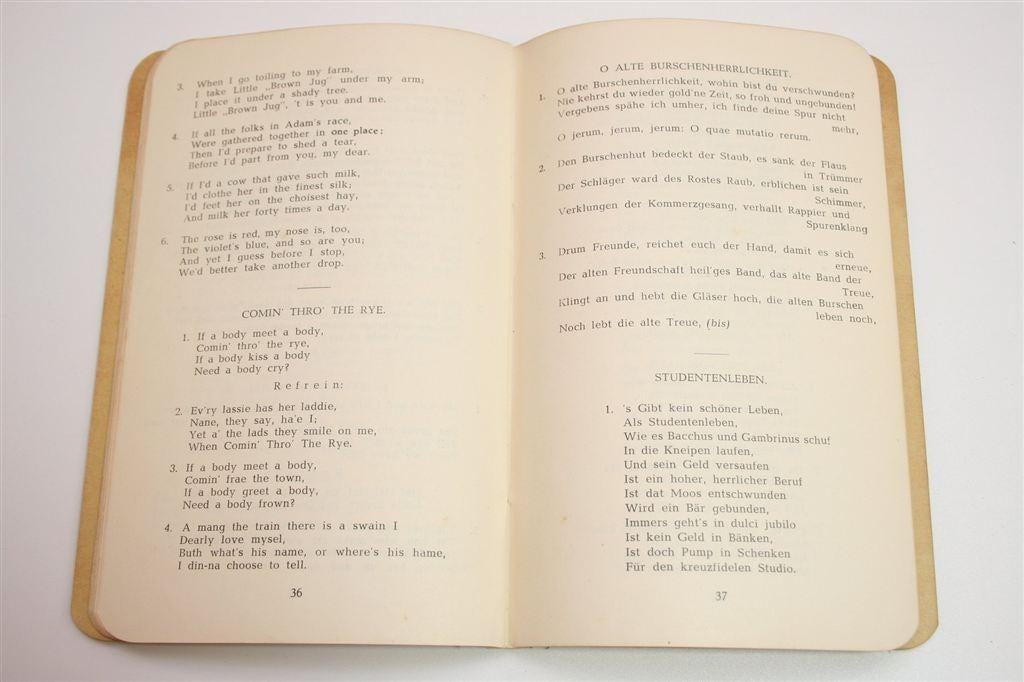 Liederenbundel Vindicat [1951] — Uitgave 136e Dies Natalis, Ophalen of Verzenden, Gelezen
