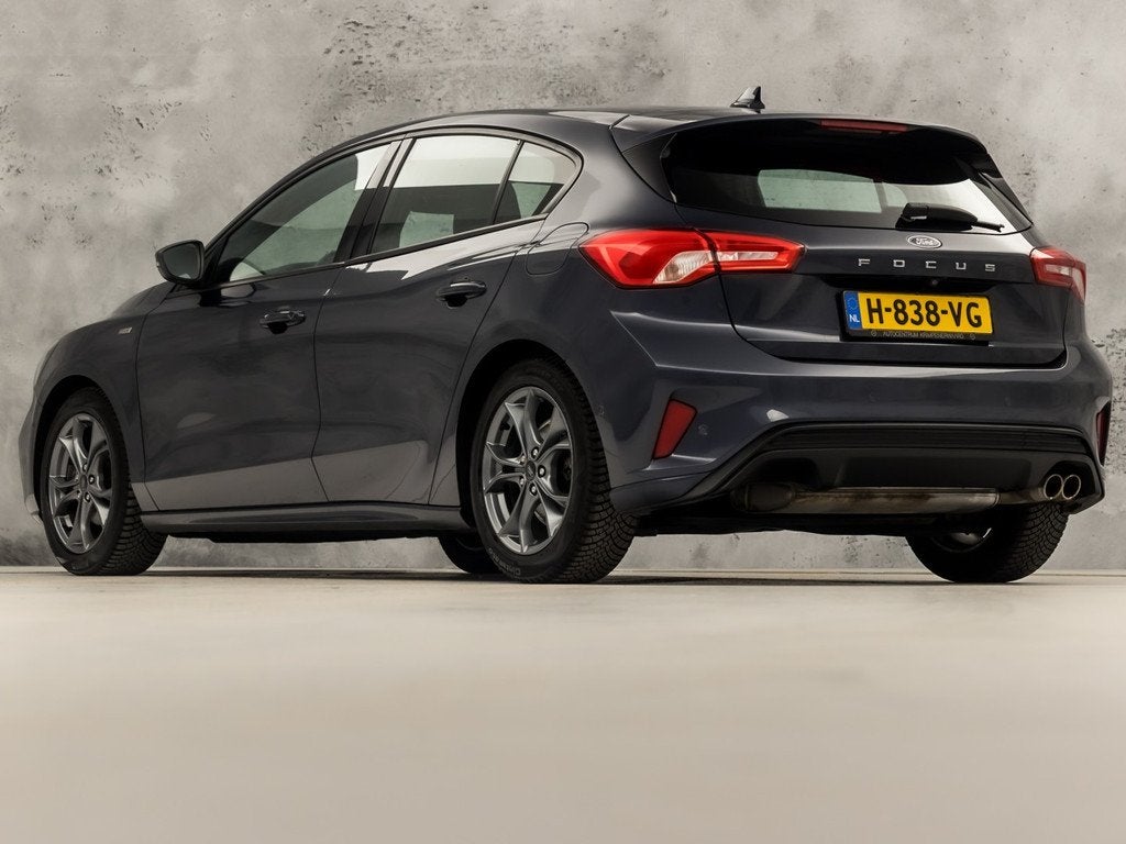 Ford Focus 1.0 EcoBoost ST Line X Sport 125Pk (APPLE CARPLAY, Auto's, Ford, 12 maanden, Gebruikt, Blauw, Automatische klimaatregeling