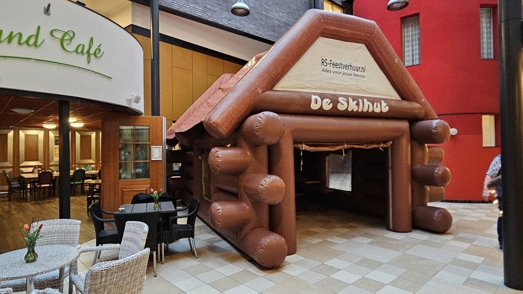 Opblaasbare Skihut 7x5 Kopen | Jb Inflatables, Ophalen, Gebruikt, Overige typen, Verjaardag
